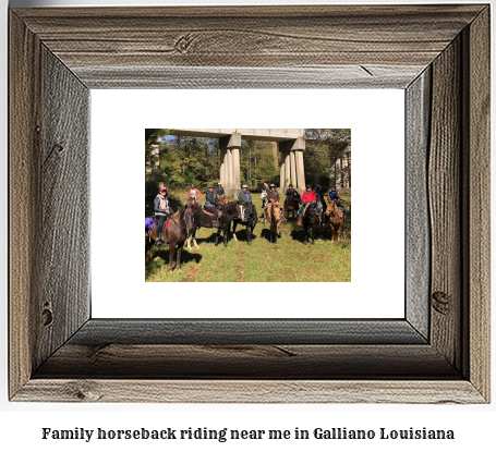 family horseback riding near me in Galliano, Louisiana